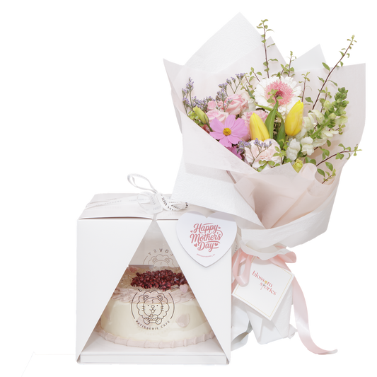 Cake & Bloom Mother's Day Set