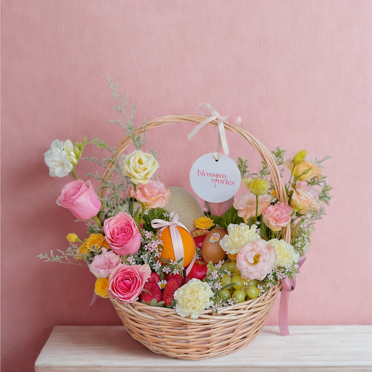 Fruits & Flower Basket